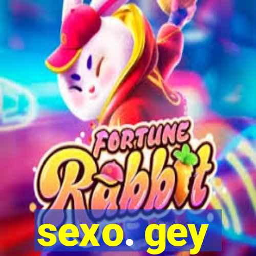 sexo. gey